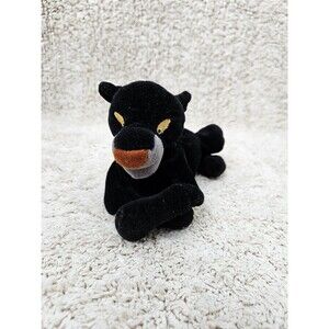 Disney Store Jungle Book Bagheera Black Panther 8" Mini Bean Bag Plush Vintage